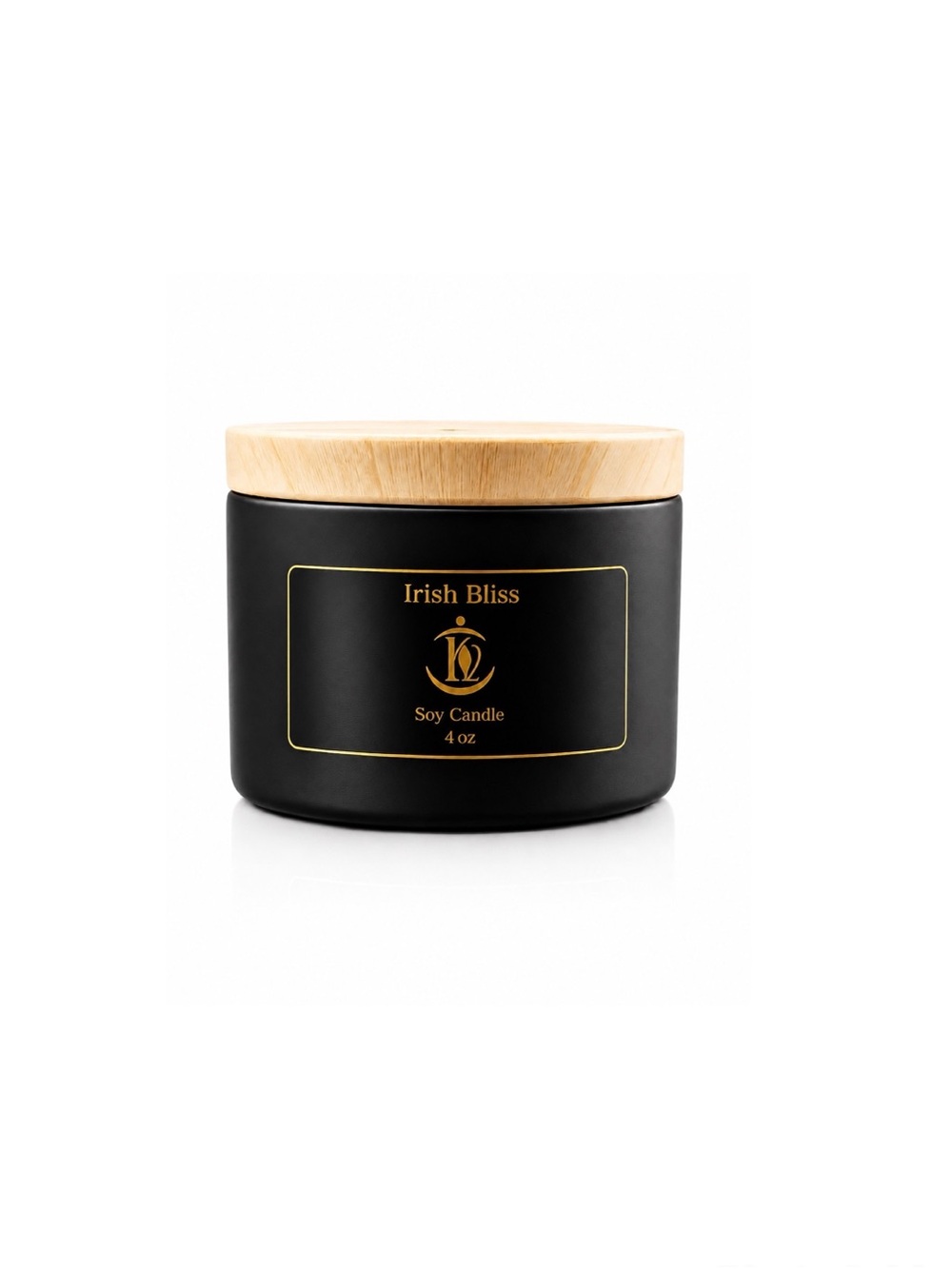 Irish Bliss Soy Candle Set- Black and yellow label